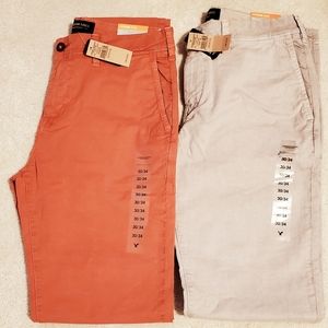 American Eagle Extreme Flex Pants 2 Pair
